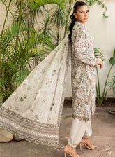 Rang By Motifz Digital Printed Lawn 3 Piece Unstitched Suit MTF24RPL 4711 AASMA